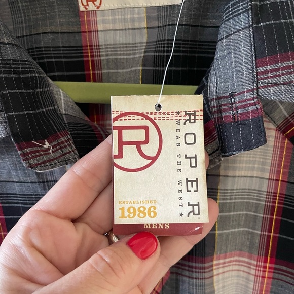 Roper snap button shirt • NWT • Men’s XL - Picture 6 of 8